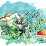Ein Kinderbuch illustrieren lassen: Paul Schöbel liebt Kräuter mit Wumms! Illustration von Sandra Viehweg
