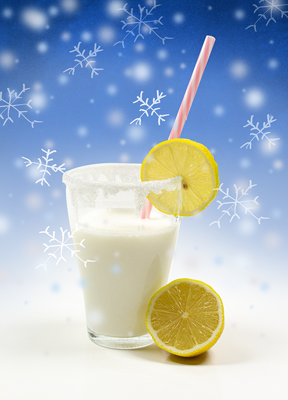 Mein Rezept für weiße Weihnachten: Schneegestöber im Glas