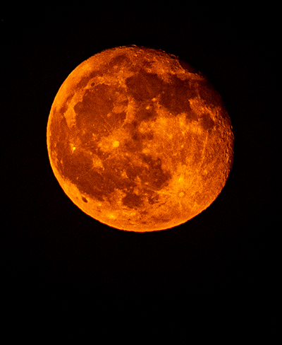 Das richtige Licht in der Fotografie - Der Mond - Blutmond