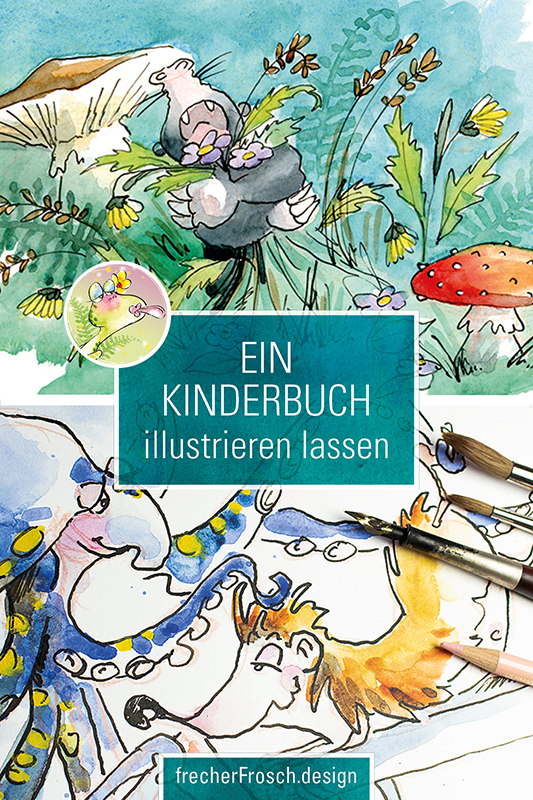 Ein Kinderbuch illustrieren lassen, kannst du bei Sandra Viehweg
